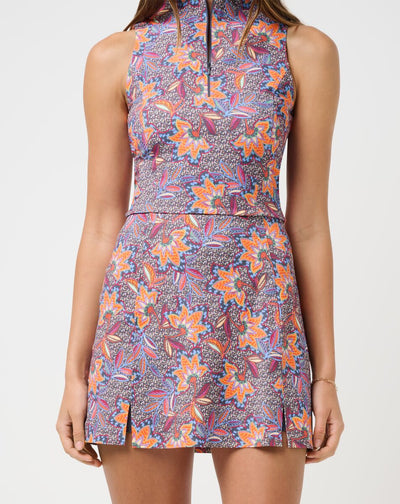 Travis Mathew Sunfire Moveknit Printed Skort