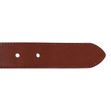 Imperial Cutten Crested Belt - Brown Leather