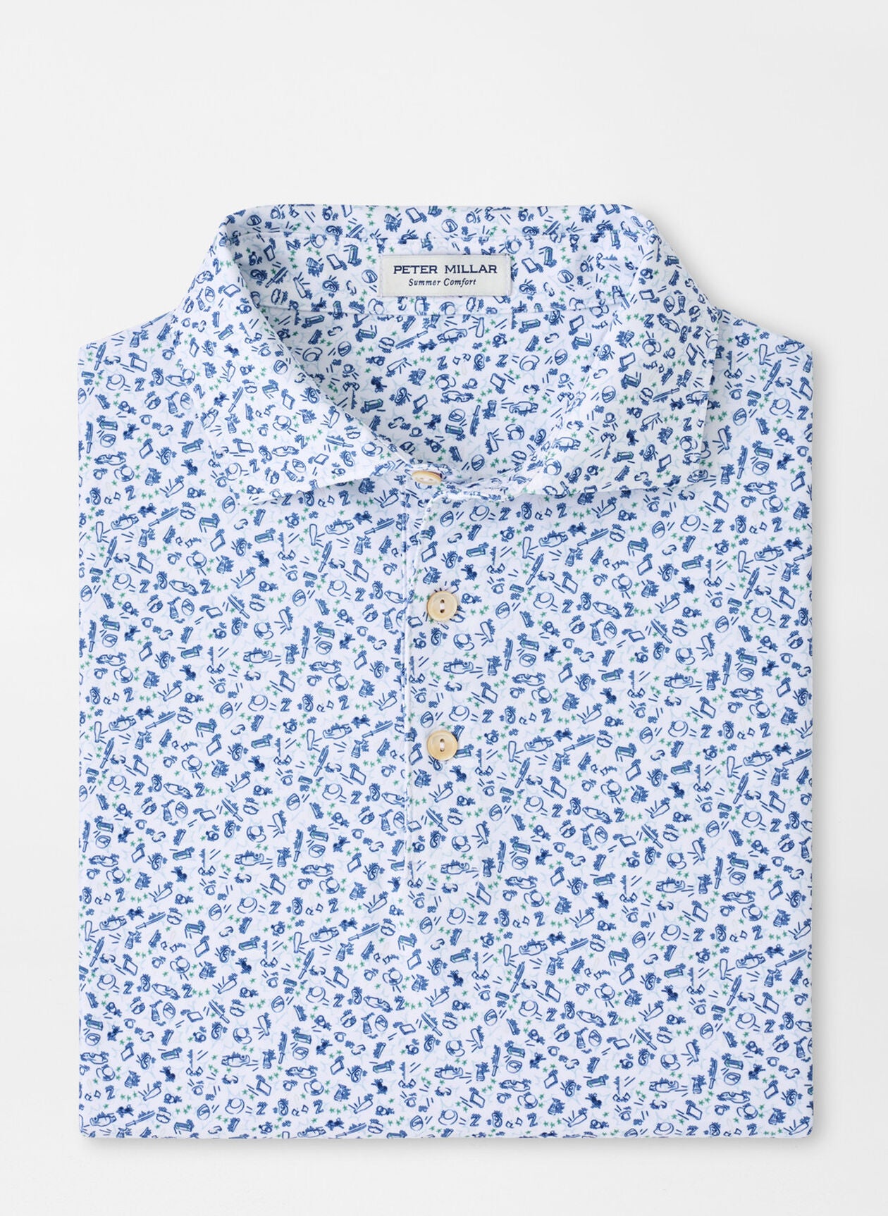 Peter Millar Wilkins Performance Jersey Polo | The Golf Shop at