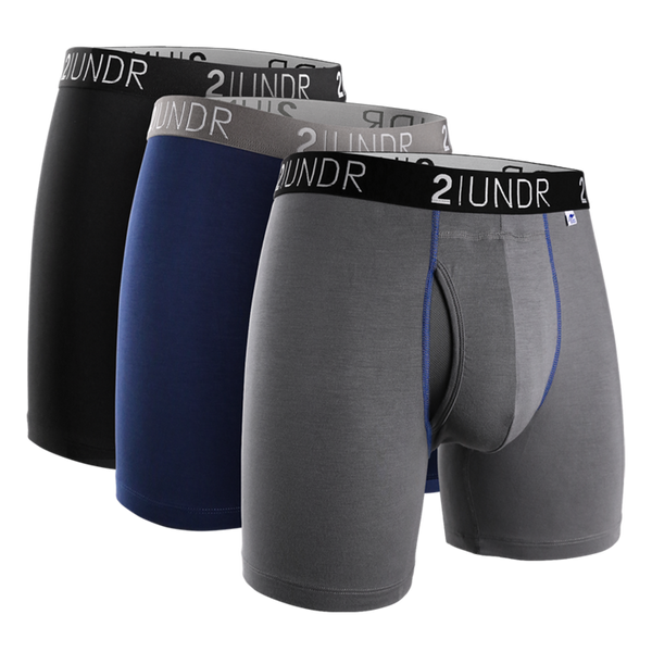 2 UNDR Swing Shift Boxer - 3 Pack (Solids)