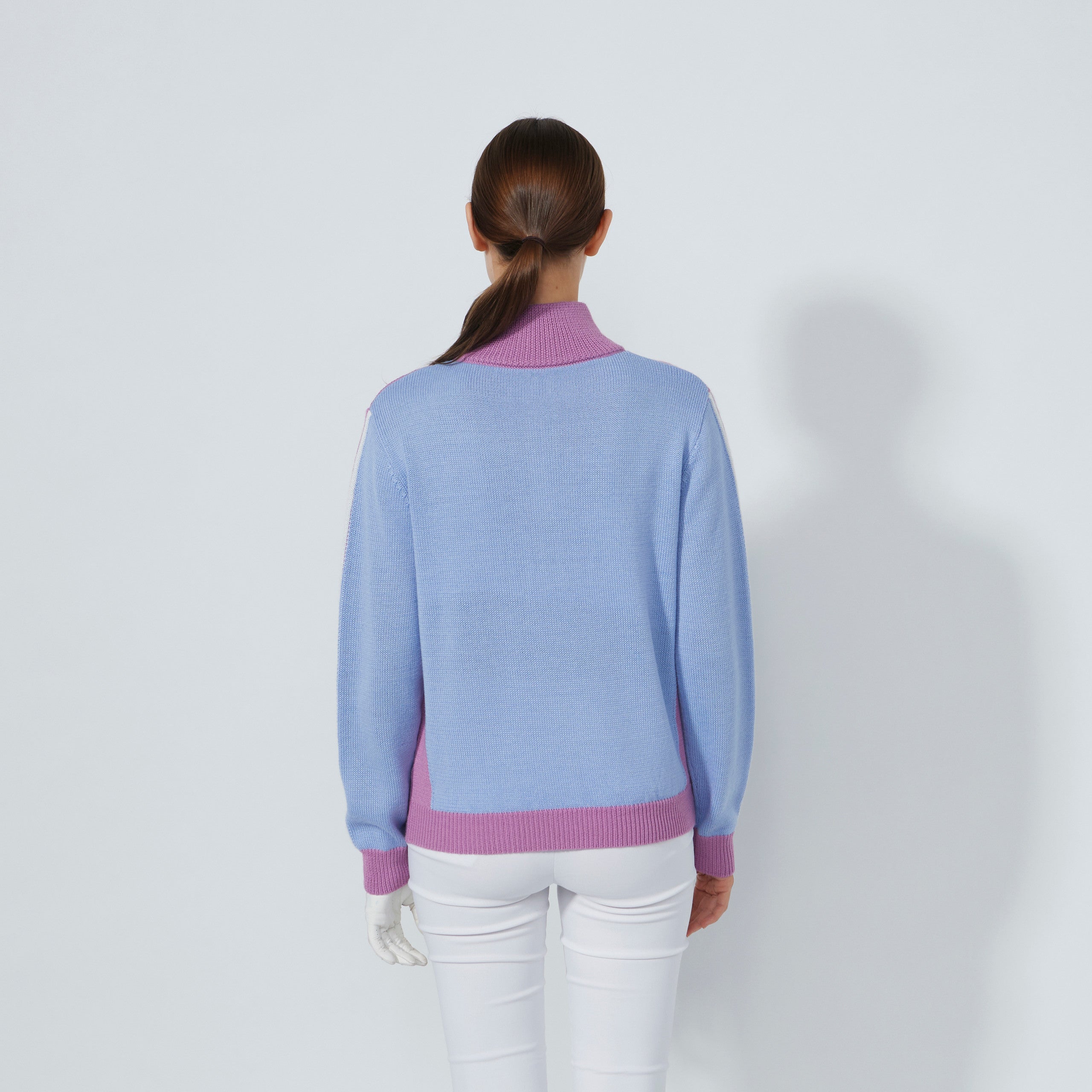 Daily Multi Striped Pullover  Unlined - BLUE HERON - 0