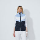 Daily Blockstriped Padded Vest - NAVY-1