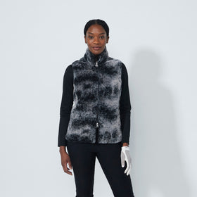 Daily Fur Vest - Black