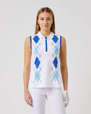 Daily Sports Argyle Sleeveless Polo-1