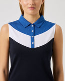 Daily Sports Block Sleeveless Polo-3