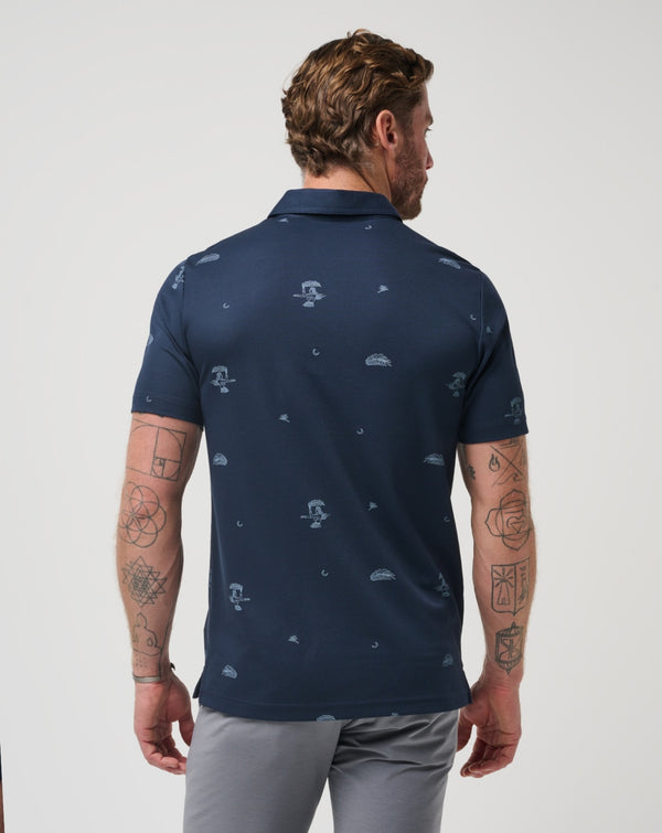 Travis Mathew Beach Creature Polo