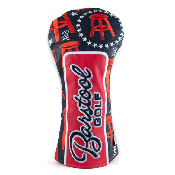 Barstool Blue/Red Driver Headcover