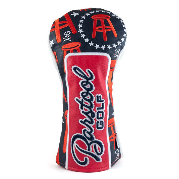 Barstool Blue/Red Driver Headcover