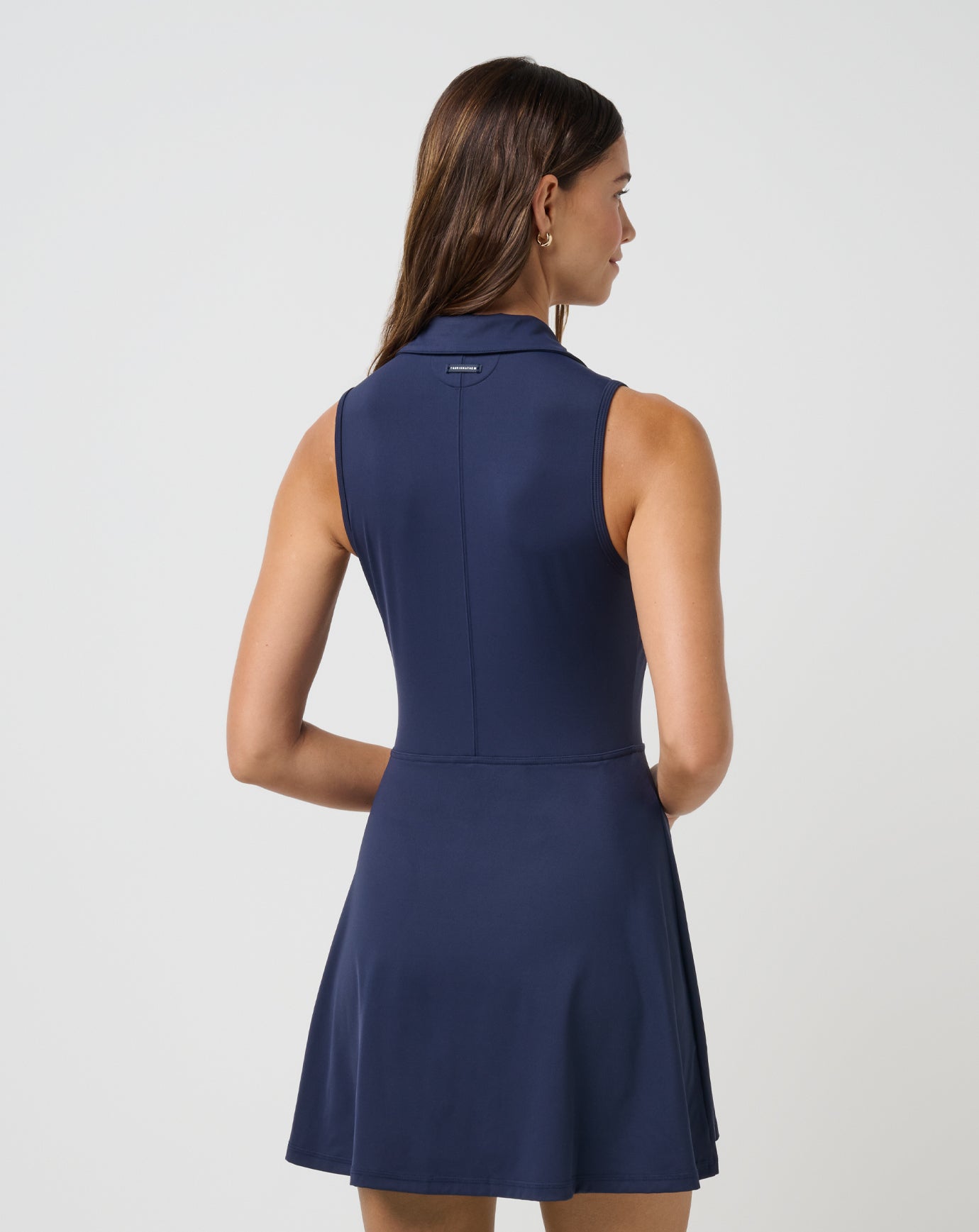 Travis Mathew Moveknit Sleeveless Zip Dress - 0