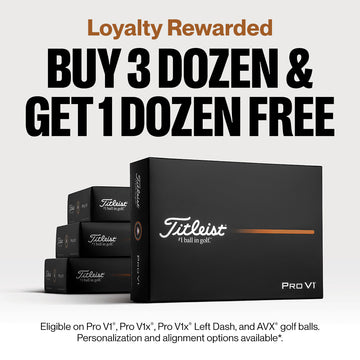 Titleist Loyalty Promotion - Buy 3 get 1 FREE!!!