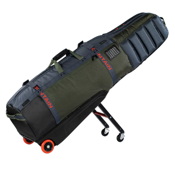Sun Mountain ClubGlider Meridian Travel Cover - Black/Olive/Inferno