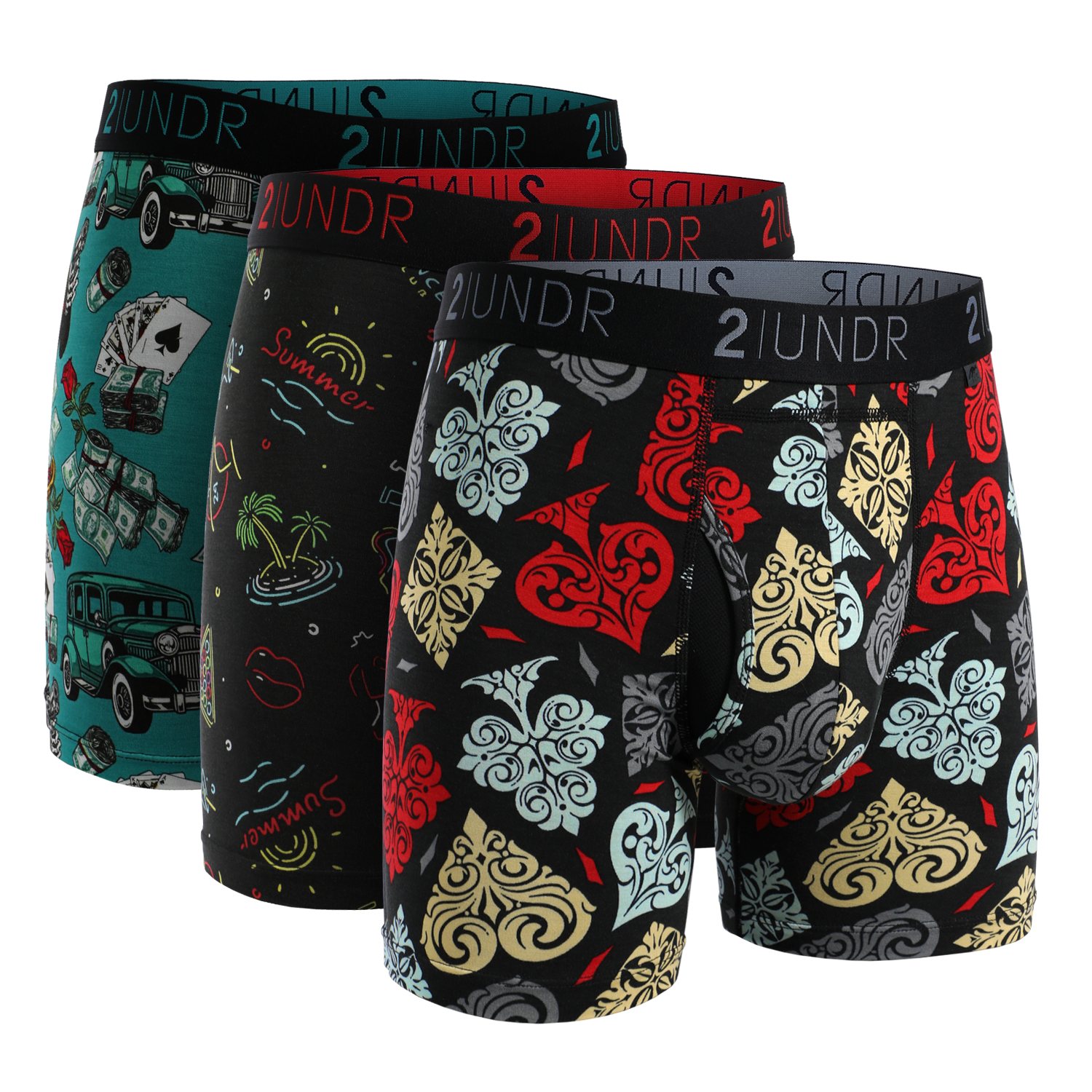 2 UNDR Swing Shift Boxer - 3 Pack