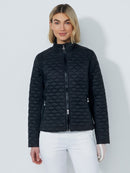 Daily Quilt Padded Jacket - Black-1