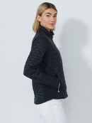 Daily Quilt Padded Jacket - Black-3