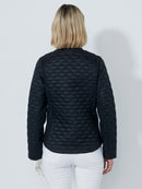 Daily Quilt Padded Jacket - Black-2