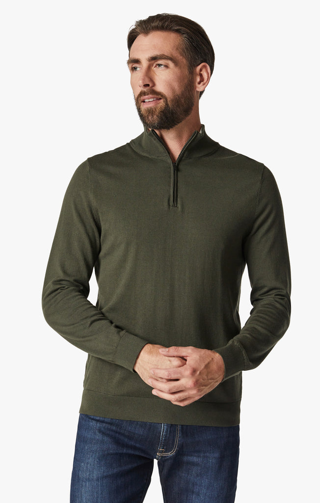 34 Heritage - Quarter Zip Sweater