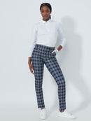 Daily Printed Magic Warm Pant 32" NAVY-1