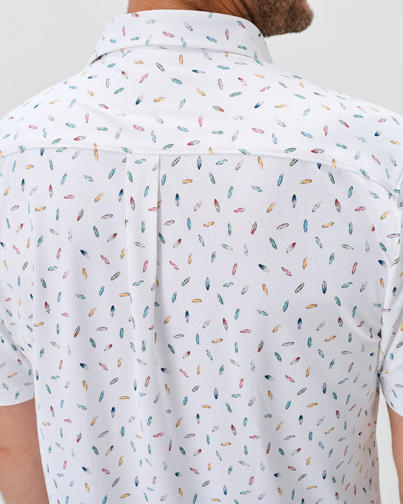 Johnnie-O Shortboard Short Sleeve Button Down