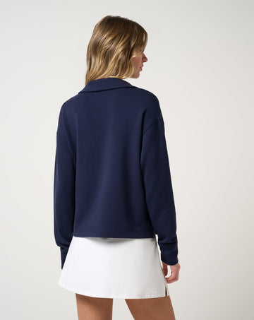 Travis Mathew Skyloft Soft Vneck Pullover - 0