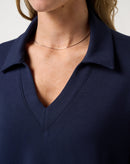 Travis Mathew Skyloft Soft Vneck Pullover-3