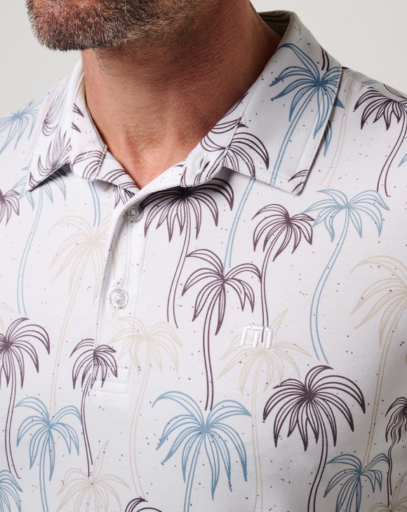 Travis Mathew Featherweight Palms Polo