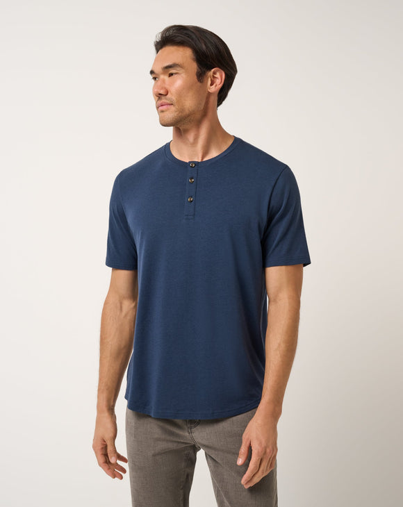 Travis Mathew Cloud Henley T-Shirt