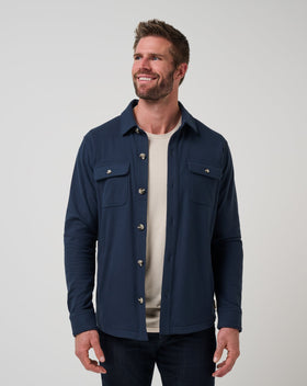 Travis Mathew Peak Fleece Shirt Jacket