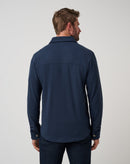 Travis Mathew Peak Fleece Shirt Jacket-2