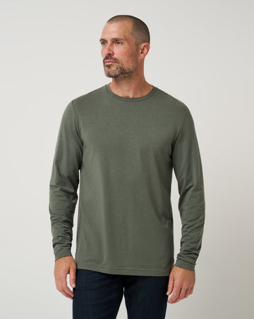 Travis Mathew Cloud Crew L/S T-Shirt