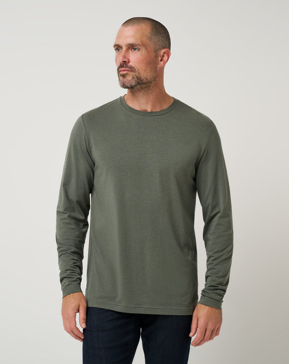Travis Mathew Cloud Crew L/S T-Shirt
