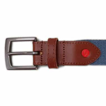 Imperial Cutten Crested Belt - Brown Leather - 0