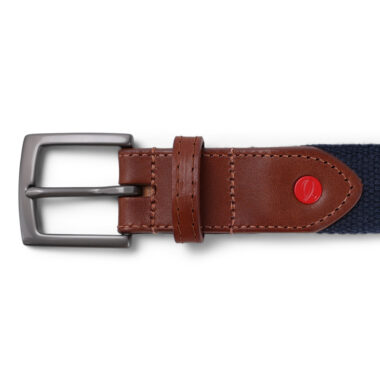 Imperial Cutten Crested Belt - Brown Leather