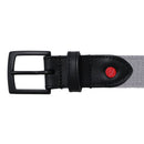 Imperial Cutten Crested Belt - Black Leather-2