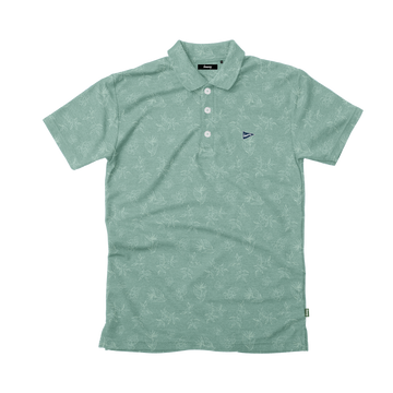 Breezy Golf Floral Tropics Polo