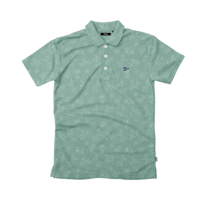 Breezy Golf Floral Tropics Polo