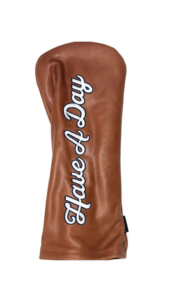 Breezy Have a Day Premium Leather Driver Headcover