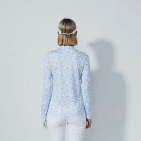 Daily Sports Tempo Half Neck Print Long Sleeve Shirt - 0