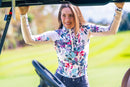 Kastel Ladies Floral Long Sleeve Sun Shirt-2