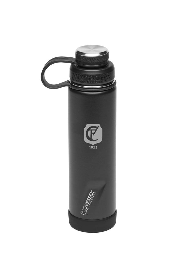 Ecovessel Boulder 24 oz. Bottle with Screw Top & Strainer