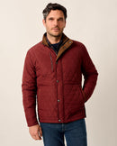 Johnnie-O Juno Quilted Snap Jacket-1