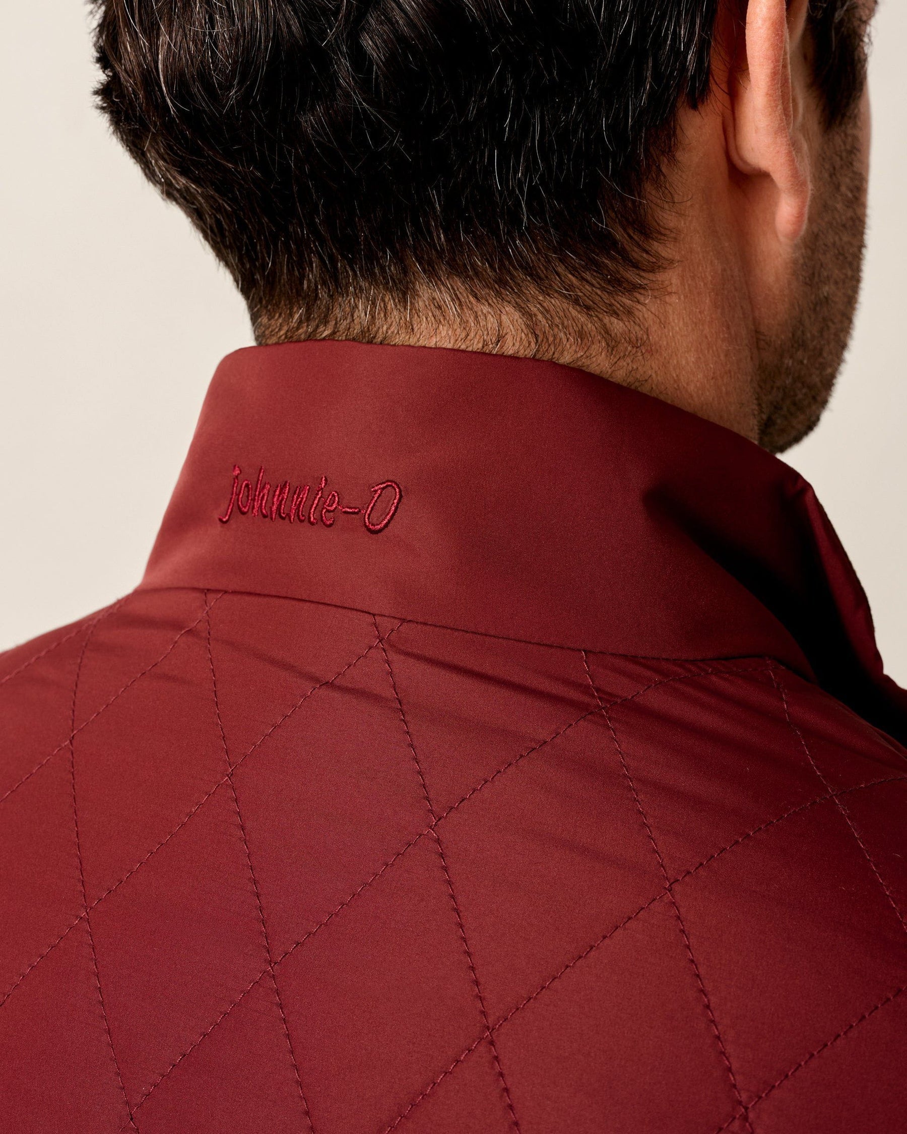 Johnnie-O Juno Quilted Snap Jacket