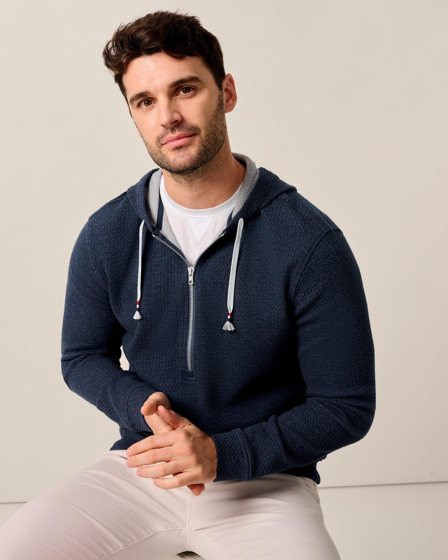 Johnnie-O Zoeller Lakewave 1/2 Zip Hoodie
