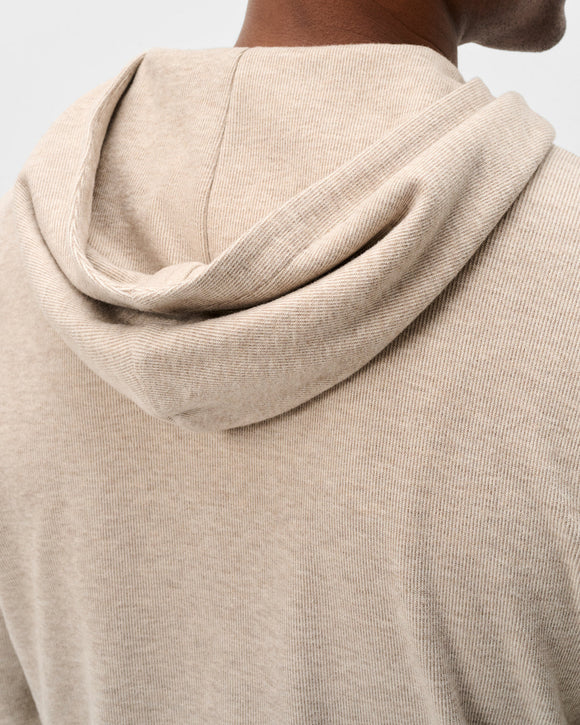 Johnnie-O Button Henley Hoodie
