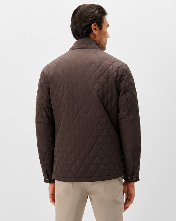 Johnnie-O Juno Quilted Snap Jacket