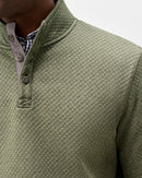 Johnnie-O Rockwells Diamond-Quilted Henley Pullover-3