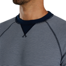 FootJoy Terry Feeder Stripe Crewneck Sweater-3