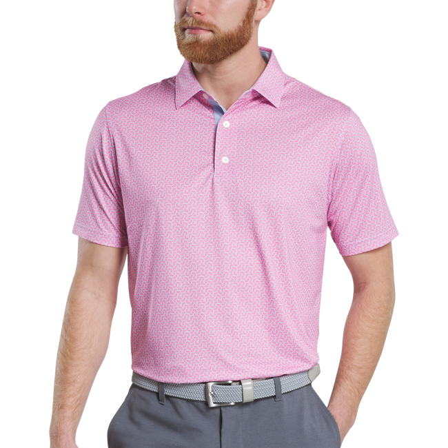 FootJoy Citrus Print Lisle Polo
