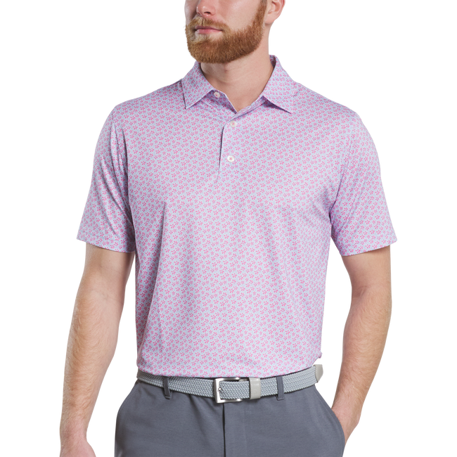 FootJoy Floral Sketch Lisle Polo