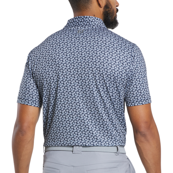 FootJoy Floral Sketch Lisle Polo