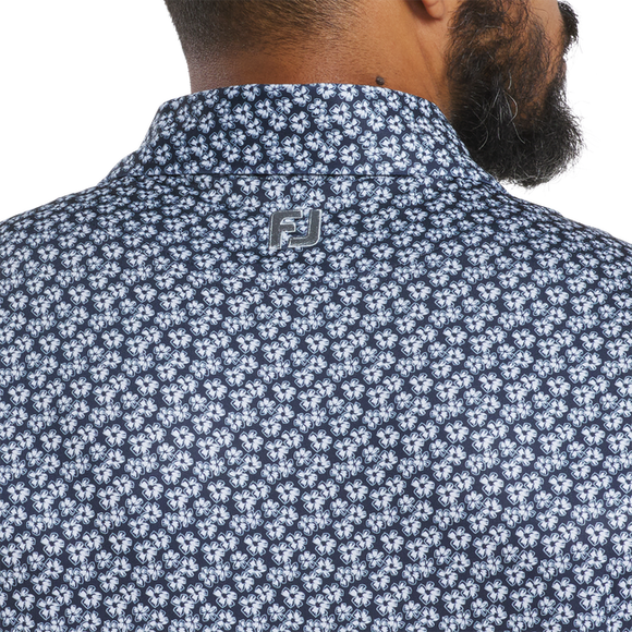 FootJoy Floral Sketch Lisle Polo